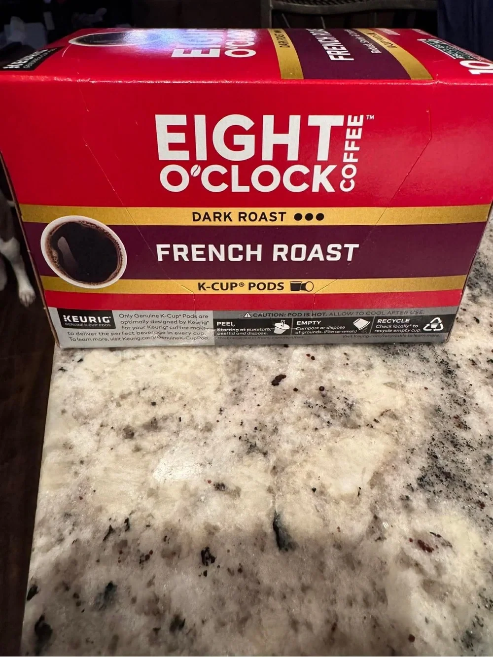 2 boxes 20 pods Keurig Eight O'Clock French Roast K-Cup Pods -